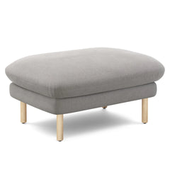 Sanders Ottoman - Hestia Gray