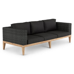 88.5" Outdoor Sofa - Slate Gray