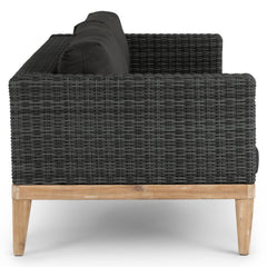 88.5" Outdoor Sofa - Slate Gray