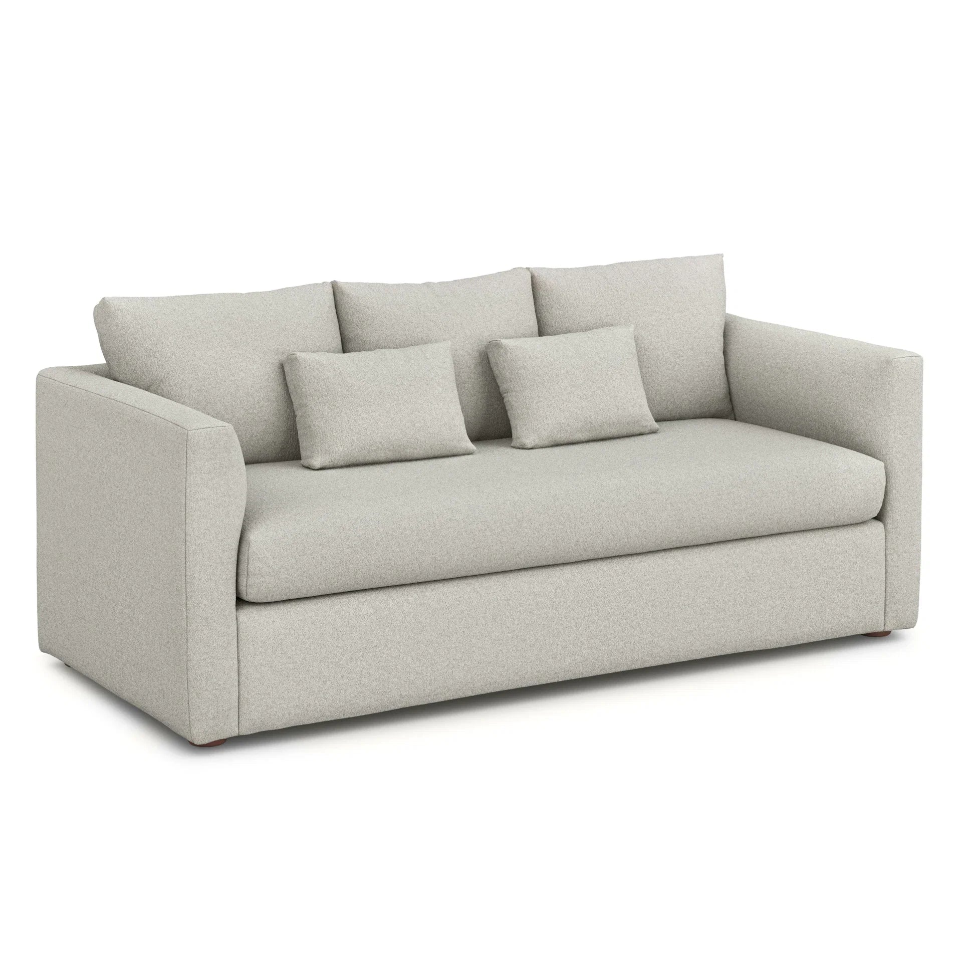 Clover Ivory  Fabric Couch(Minor Damage)