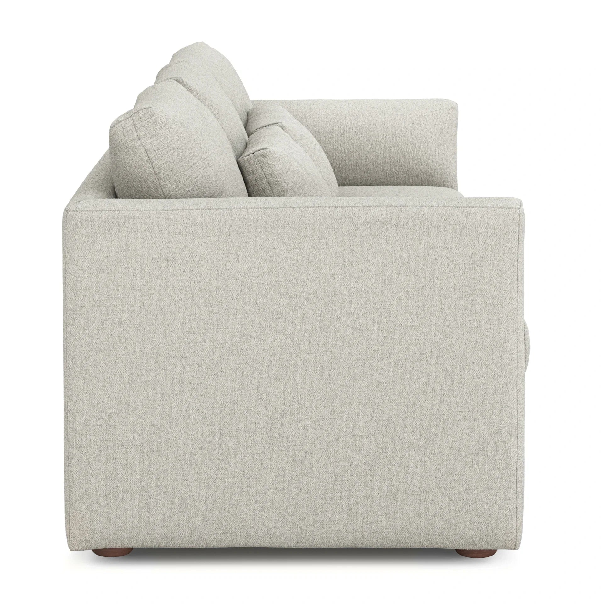 Clover Ivory  Fabric Couch(Minor Damage)