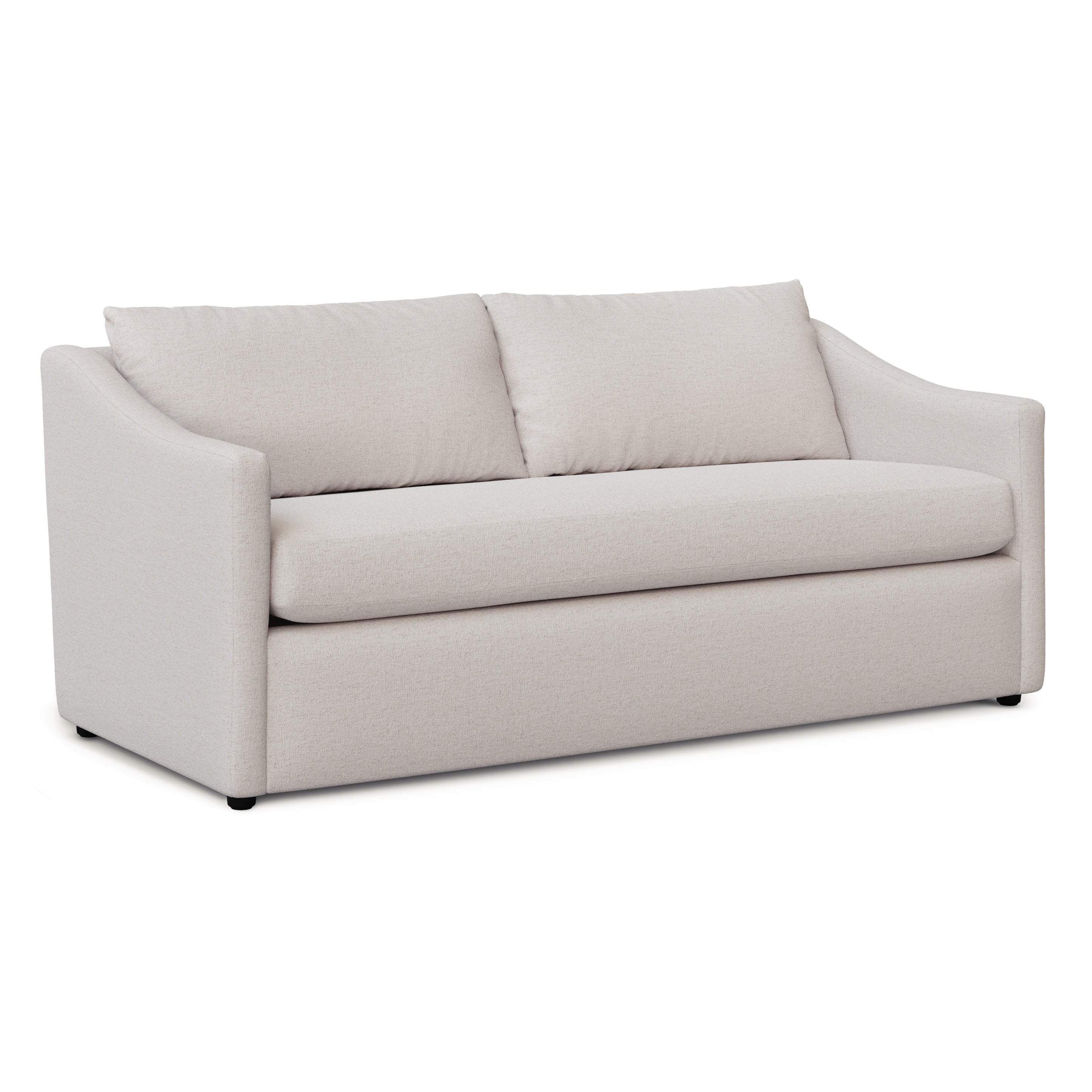 72" Loveseat - Napa White