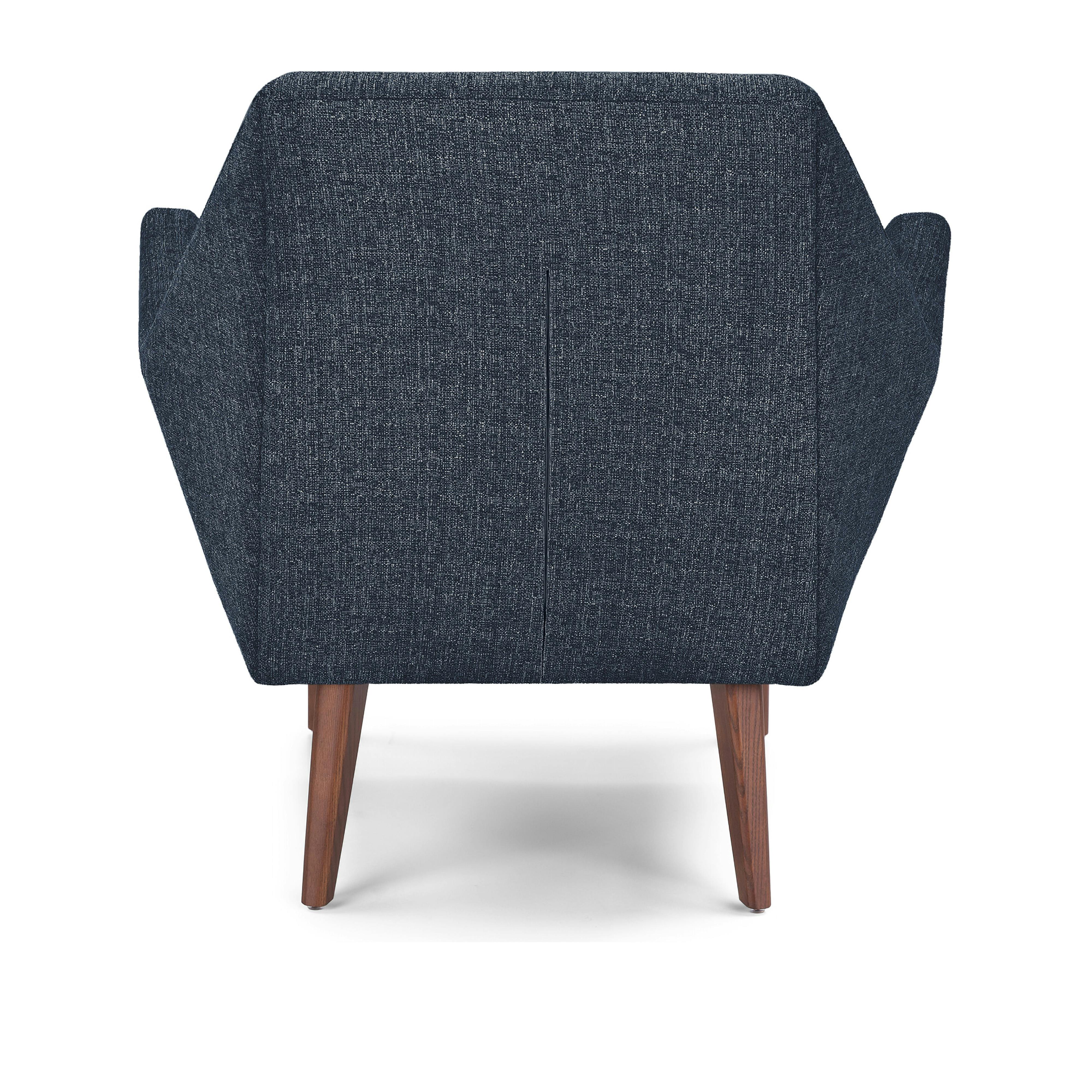 Denim Blue - Angle 33" Lounge Chair