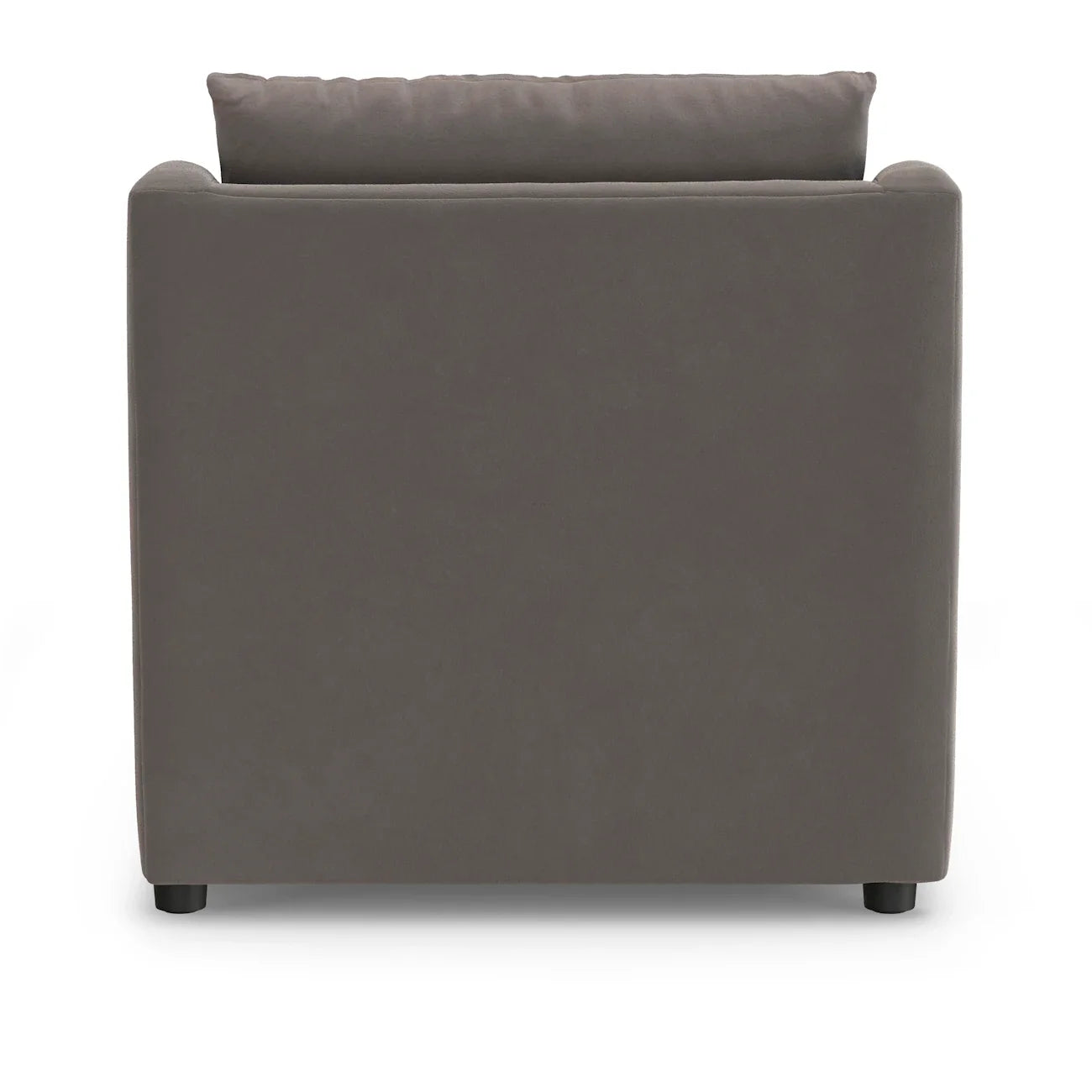 32.25" Velvet Lounge Chair - Hale Warm Gray (Minor Damage)