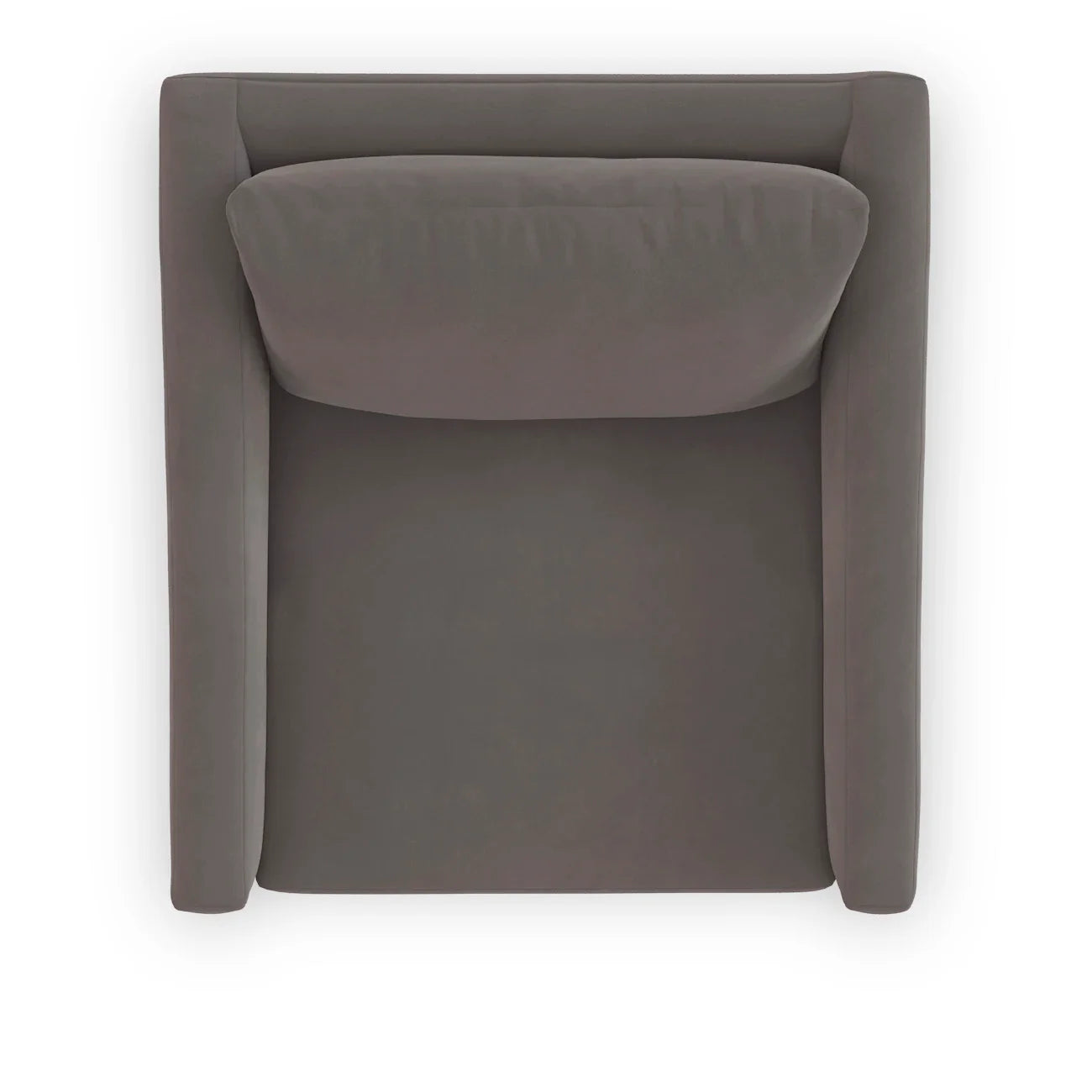 32.25" Velvet Lounge Chair - Hale Warm Gray (Minor Damage)