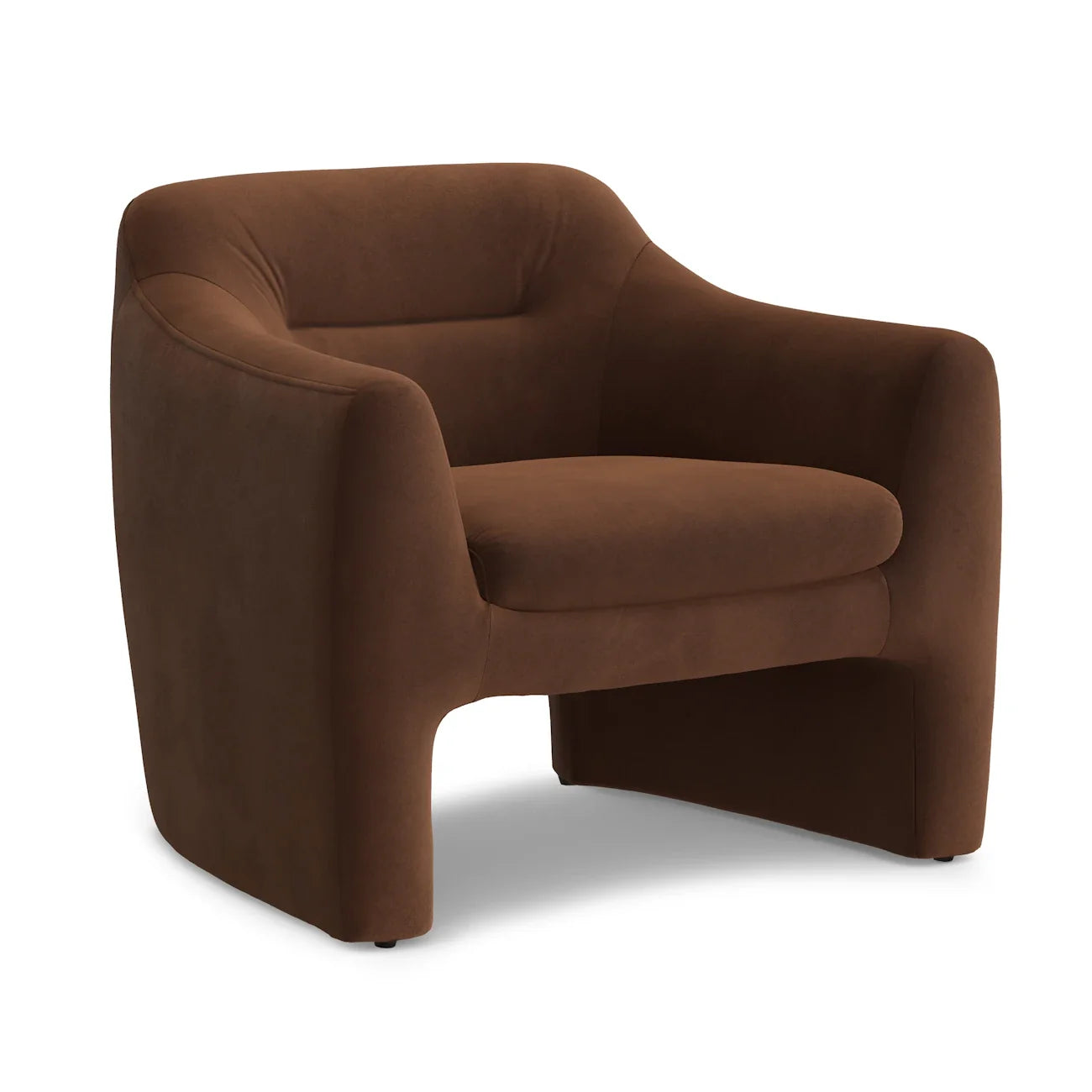 34" Velvet Lounge Chair - Hale Earth