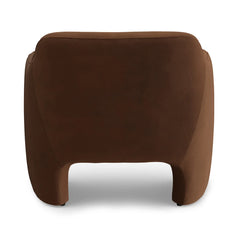 34" Velvet Lounge Chair - Hale Earth