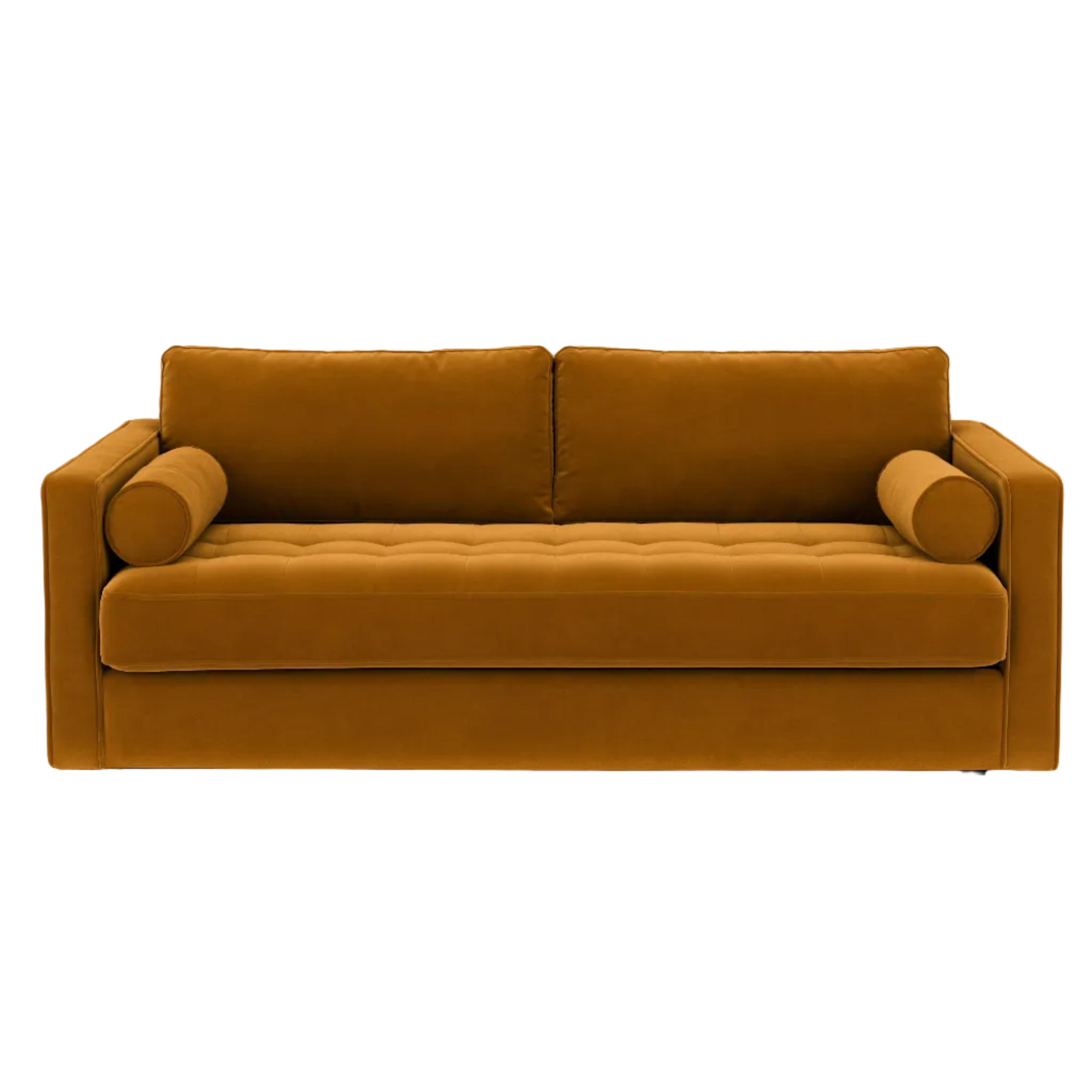 Pacific Ginger - Sven 88" Tufted Sofa