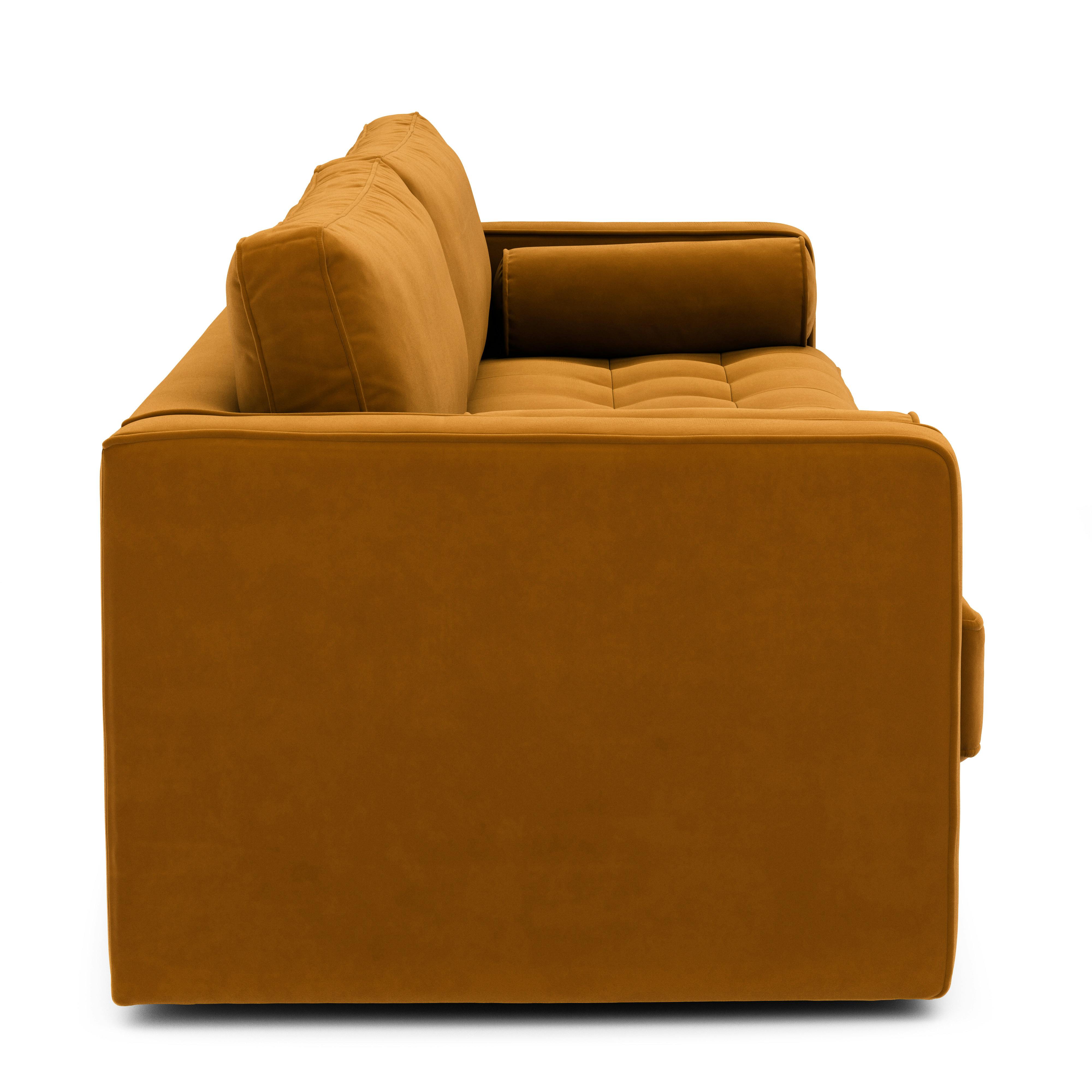 Pacific Ginger - Sven 88" Tufted Sofa