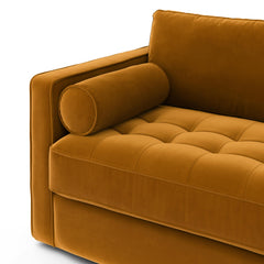 Pacific Ginger - Sven 88" Tufted Sofa