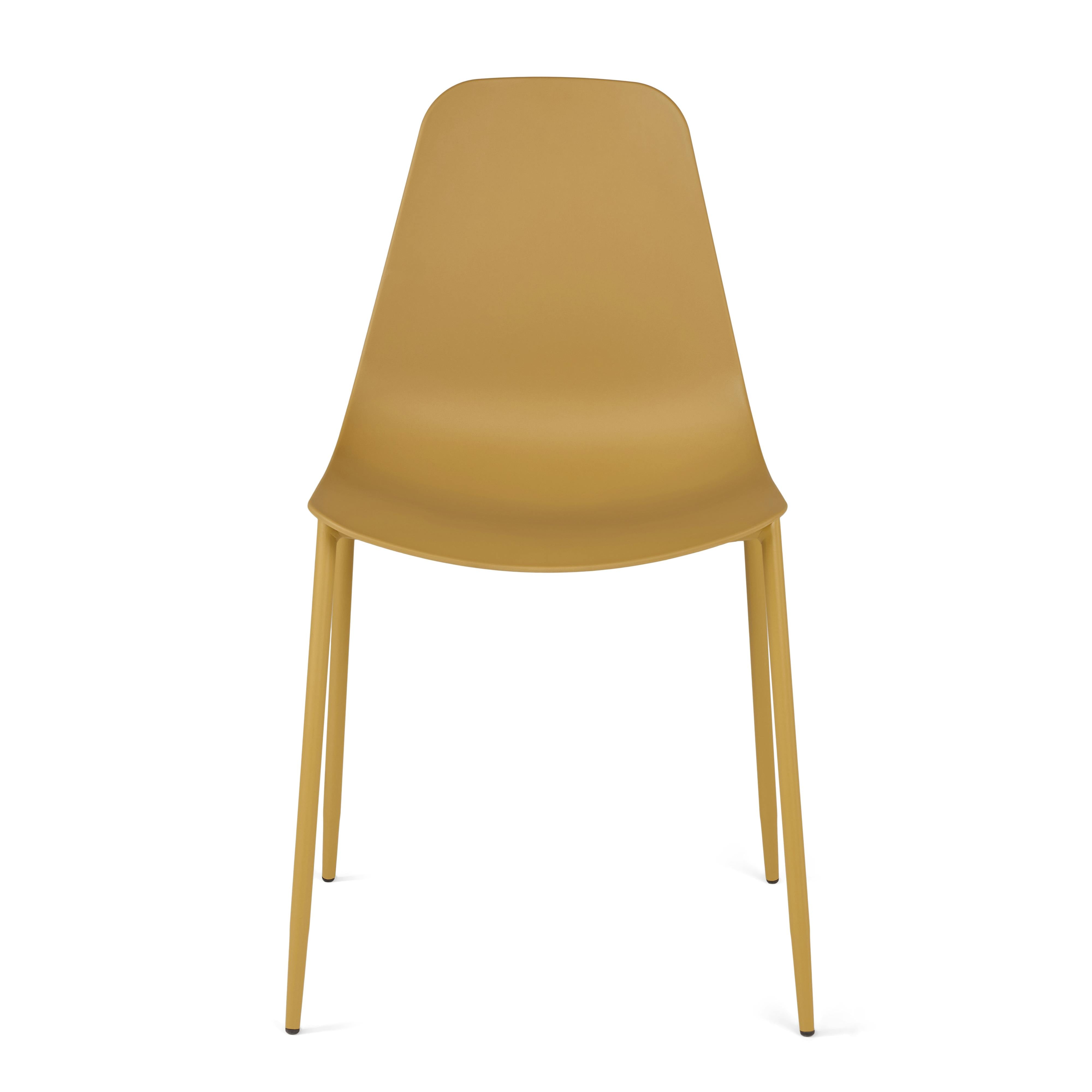 Caramel Yellow - Svelti Dining Chair