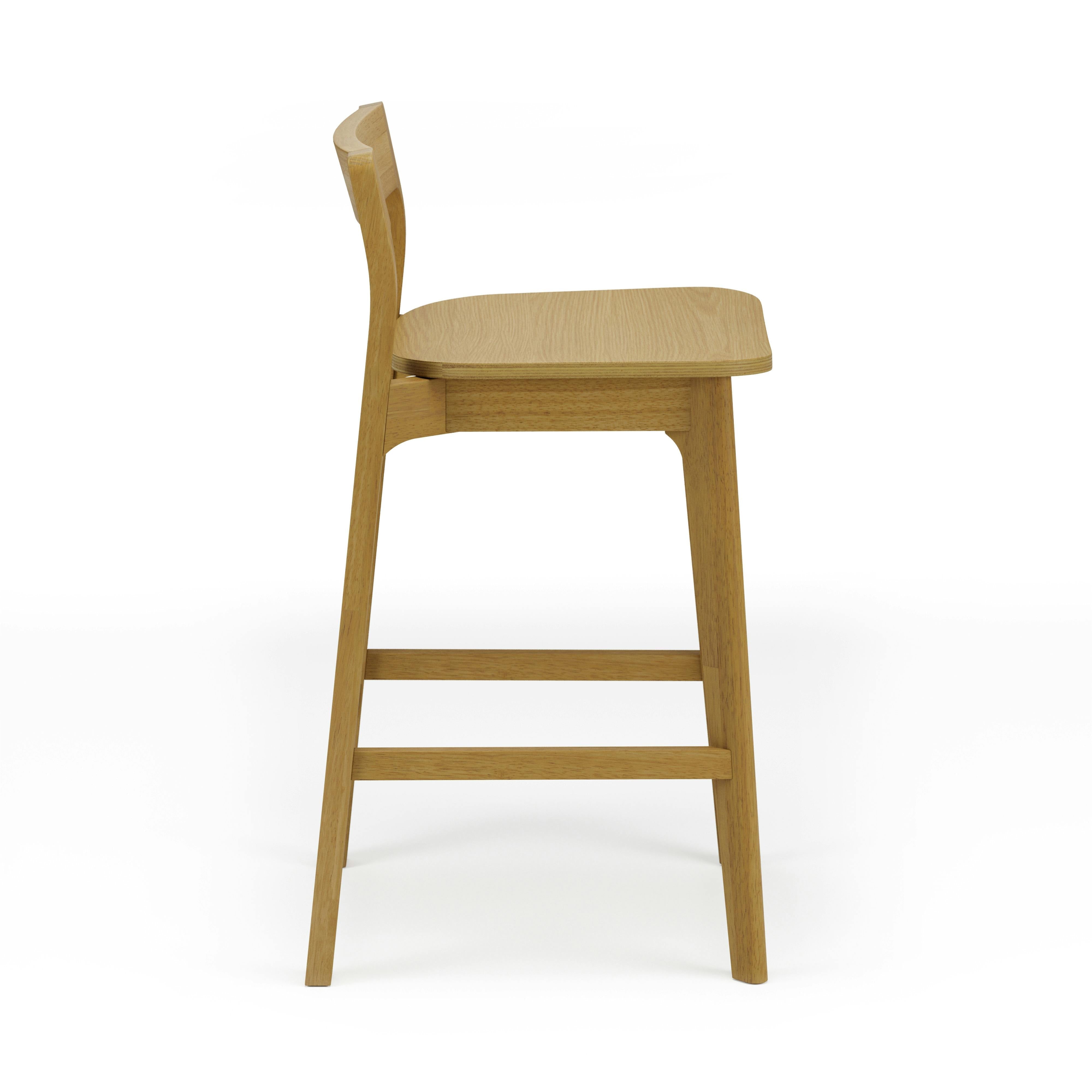 Oak - Gusfa Counter Stool