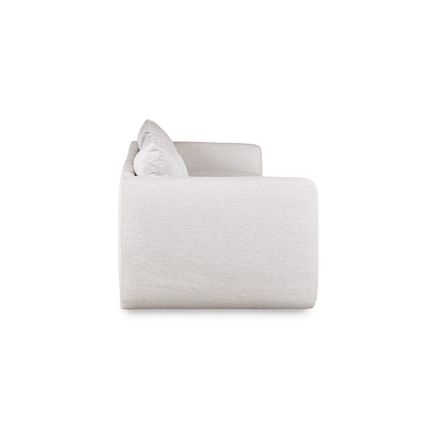 131.5" Modular Sofa - Silver Ivory