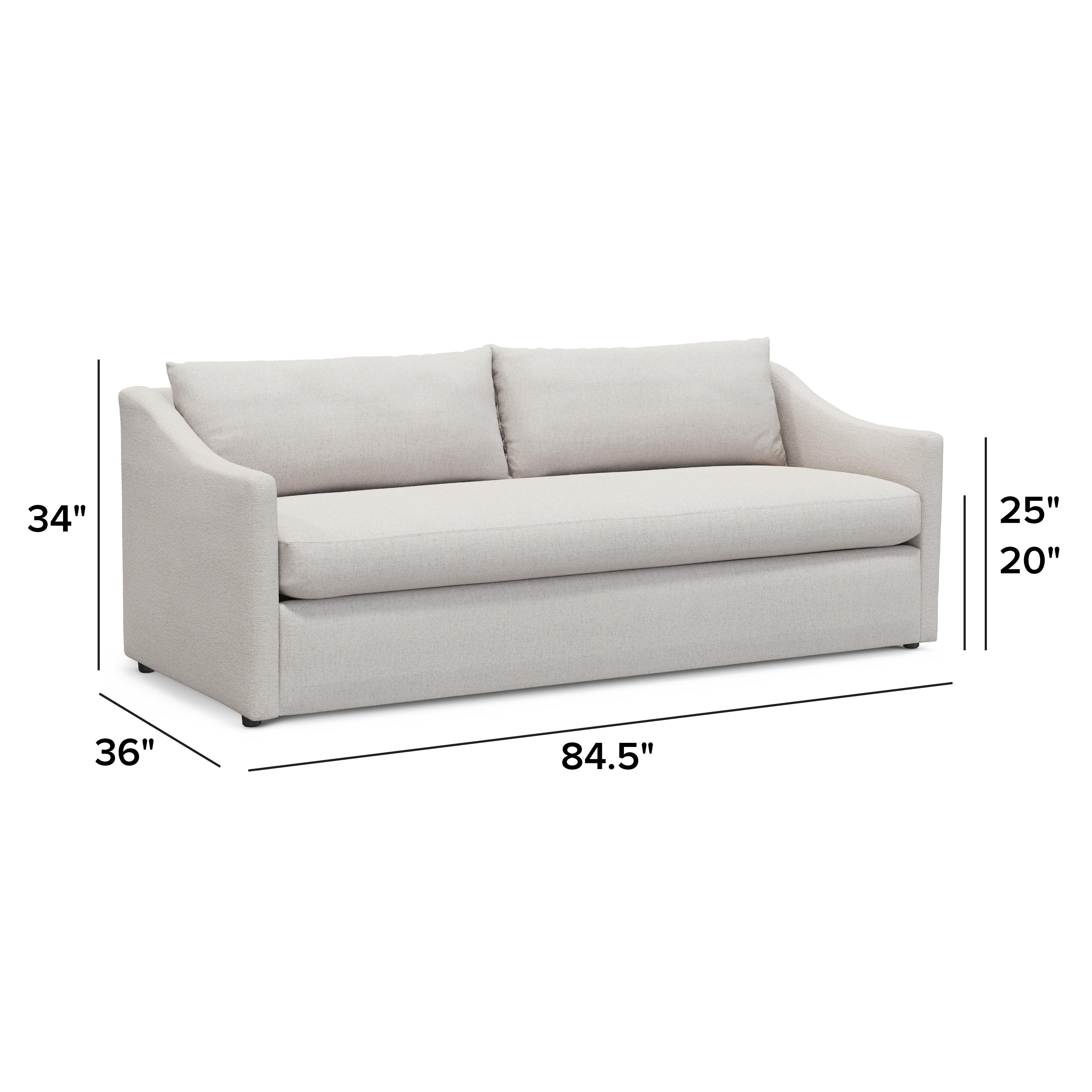 Napa White - 84.5" Sofa