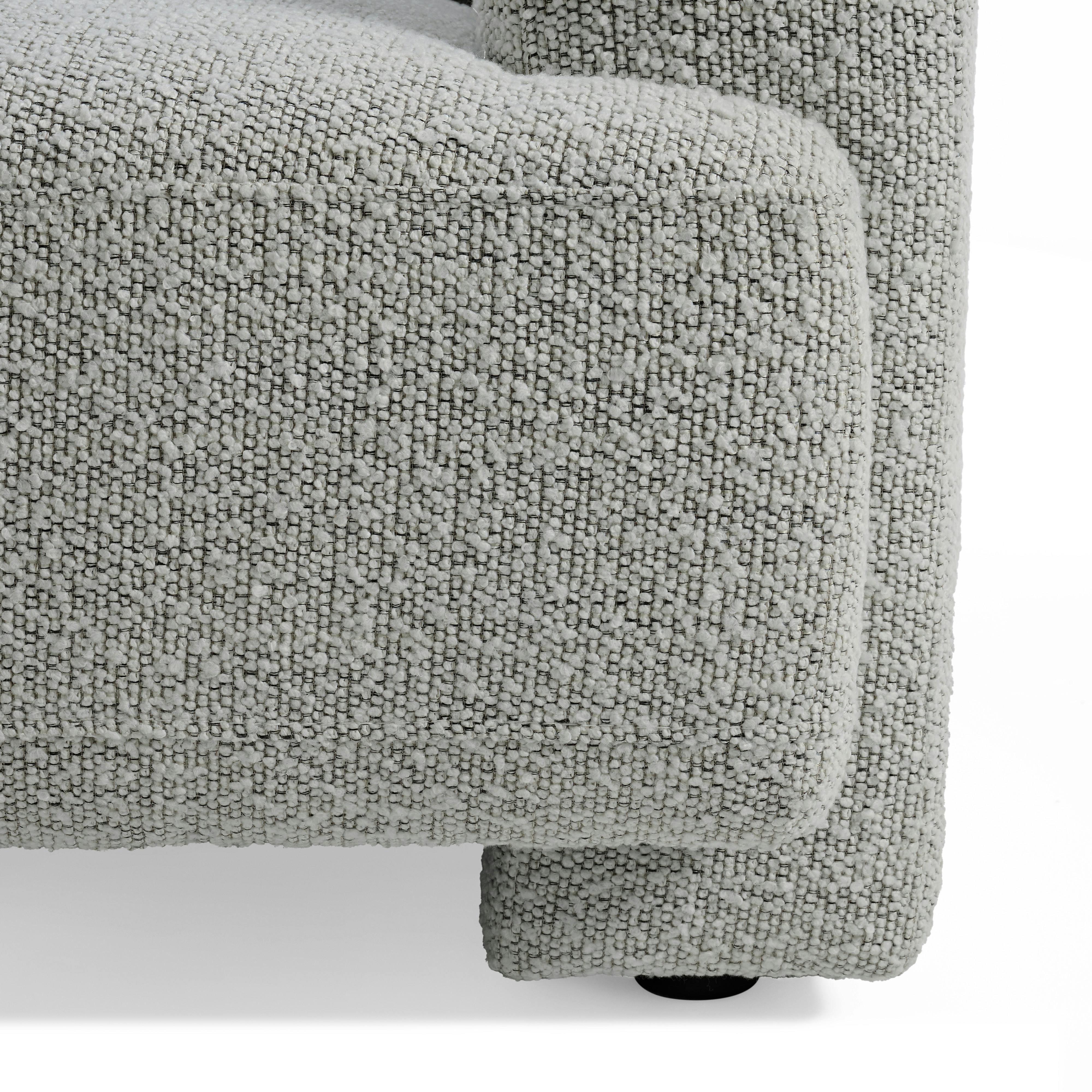 89.75" Sofa - Pepper Ivory