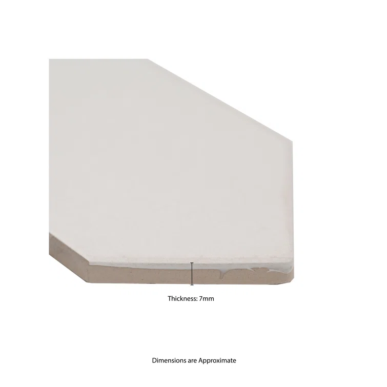 Glossy Ceramic Picket Wall Tile