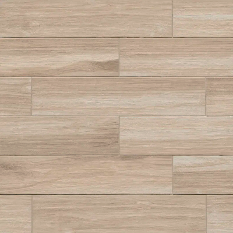 Wood Look Matte Porcelain Floor & Wall Tile (8" x 36")