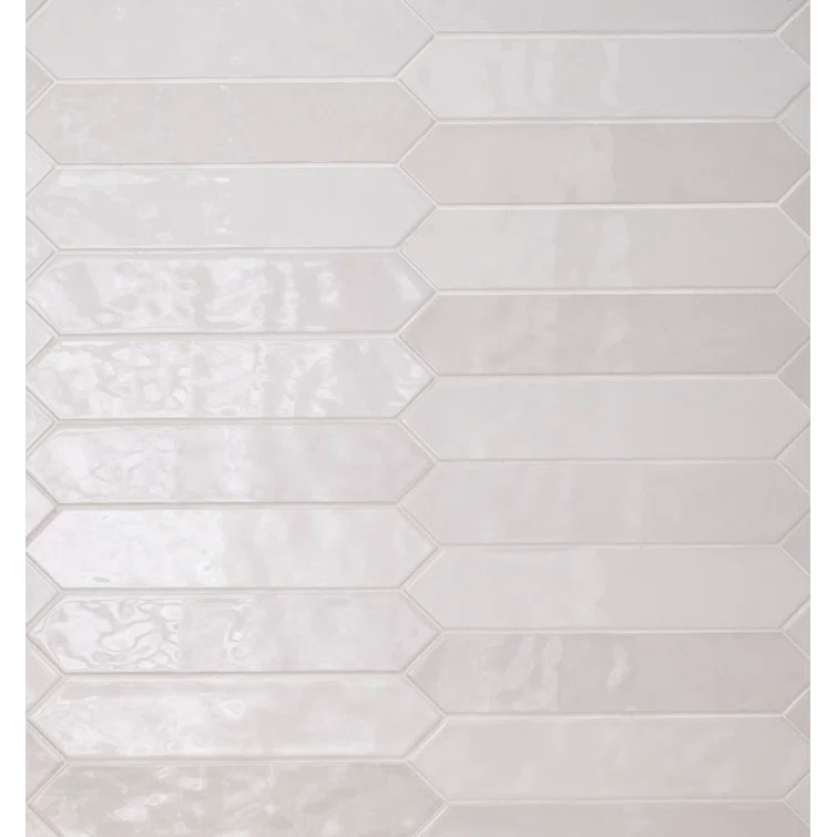 Glossy Ceramic Picket Wall Tile