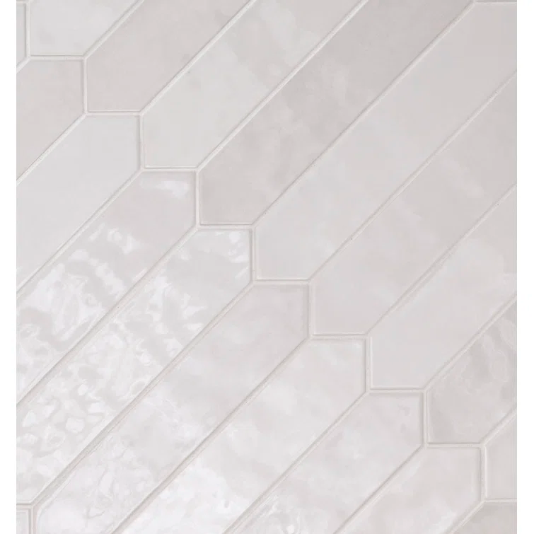 Glossy Ceramic Picket Wall Tile