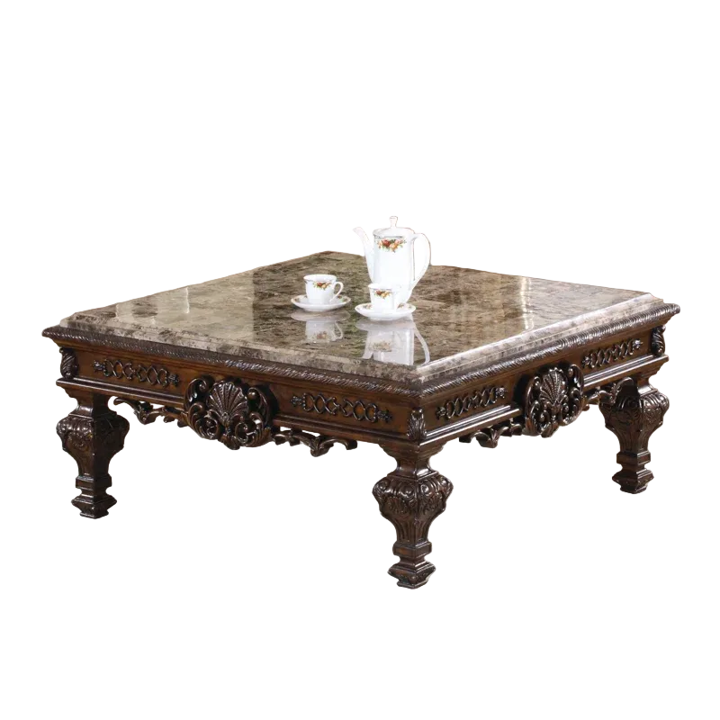 Stone Top Coffee Table