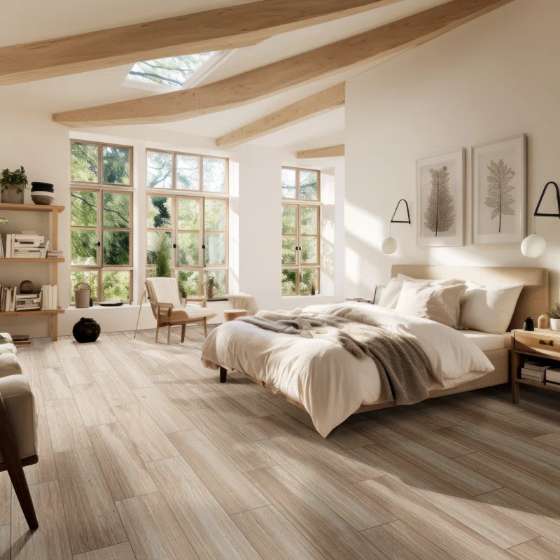 Wood Look Matte Porcelain Floor & Wall Tile (8" x 36")