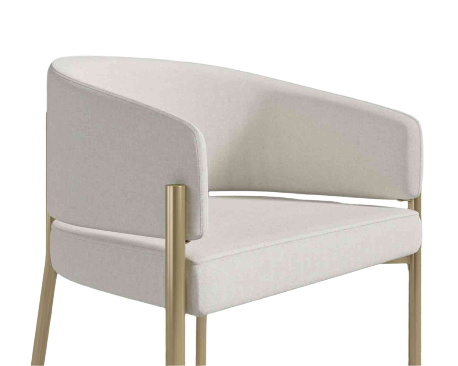 U Counter Stool Beige