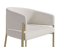 U Counter Stool Beige