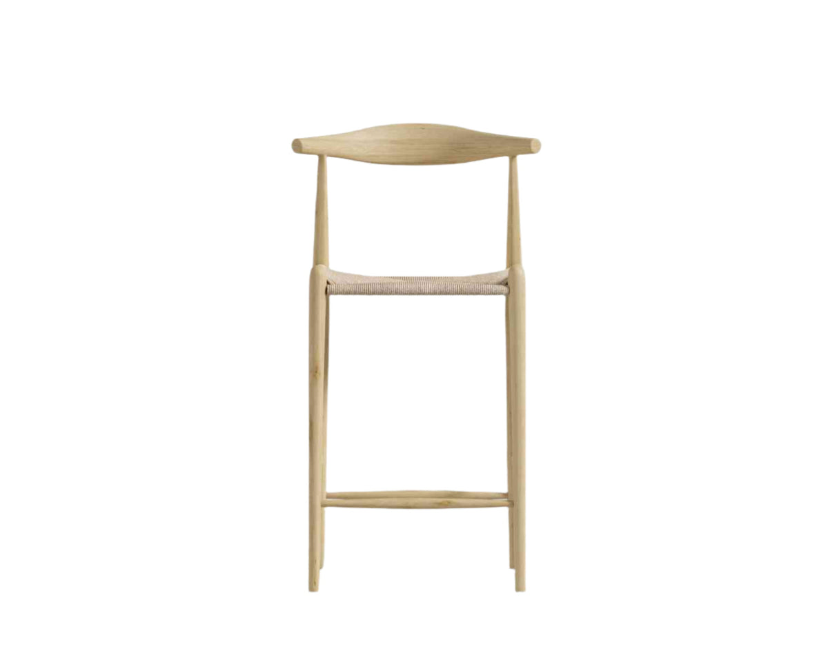 Curve Counter Stool - Natural
