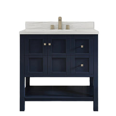 Navy Blue Vanity