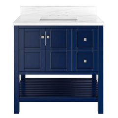 Navy Blue Vanity